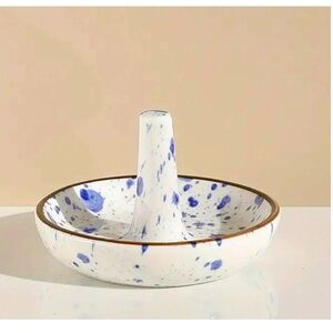 Ceramic ring dish.